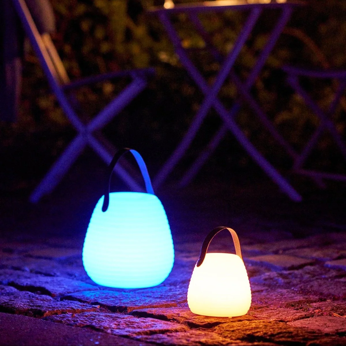 Derry LED lampe hvit 21 cm, oppladbar - Image 5
