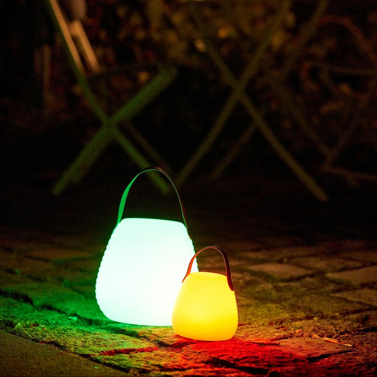 Derry LED lampe hvit 21 cm, oppladbar - Image 9