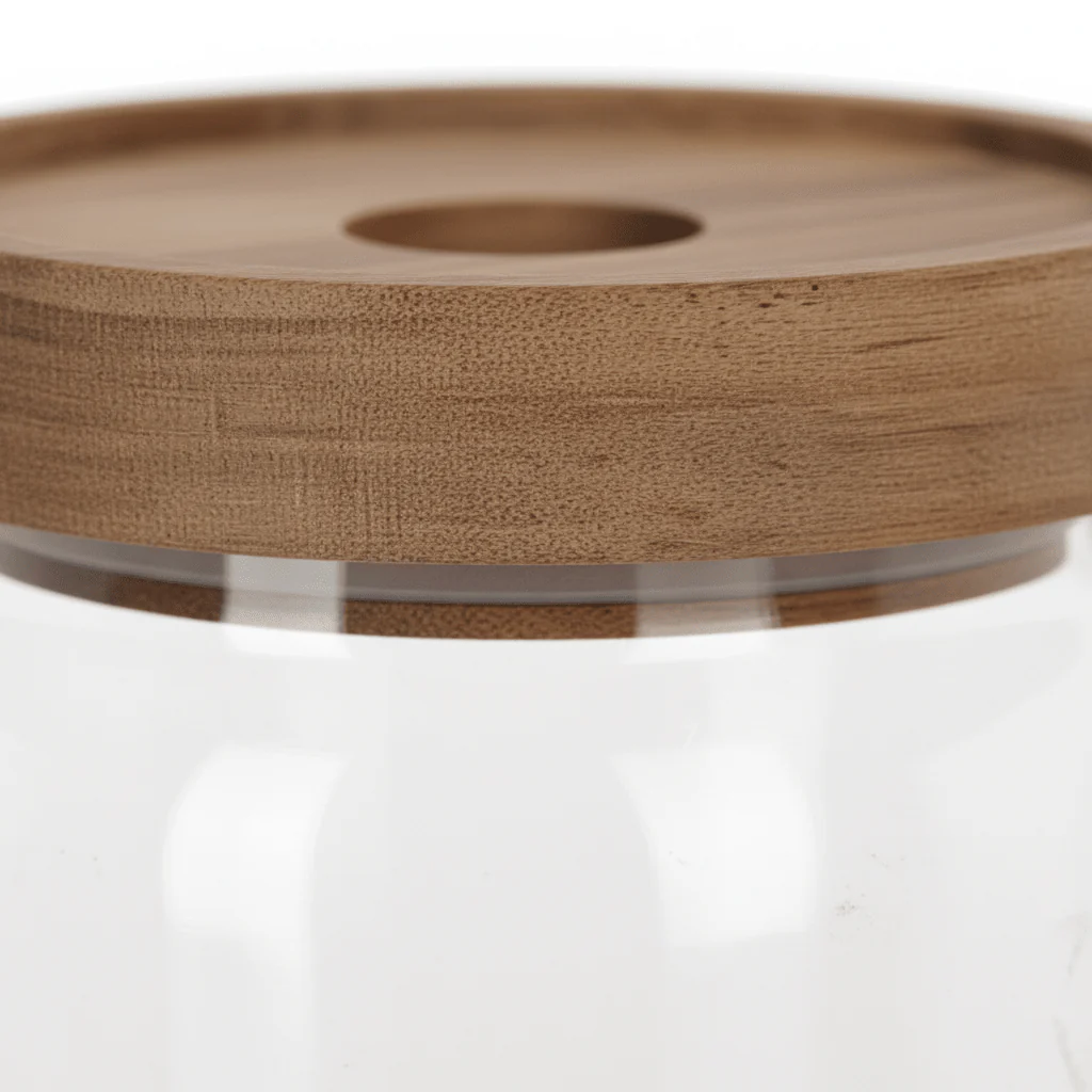 2-pk Glasskrukker med trelokk - Image 3