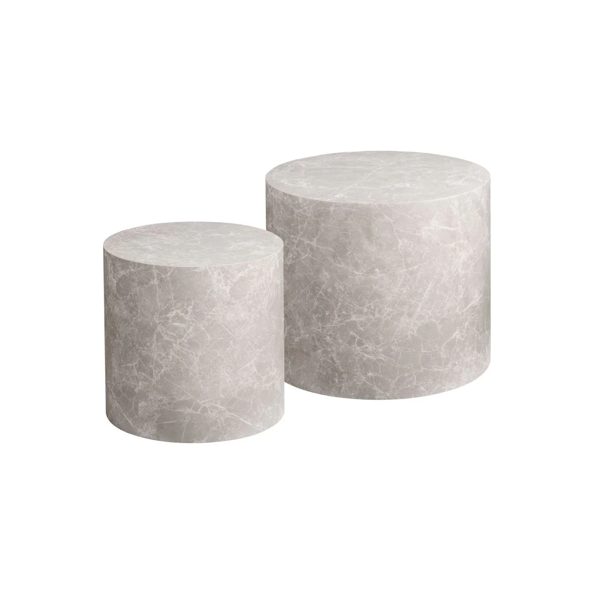 2-pk Prague sofabord rund