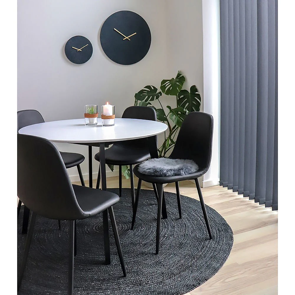 2-pk Stockholm spisestol sort - Image 2