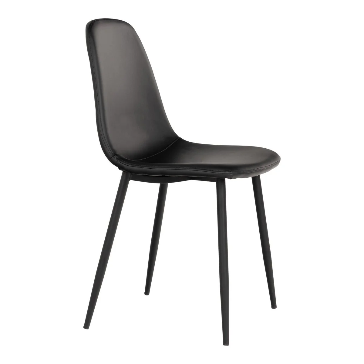 2-pk Stockholm spisestol sort - Image 7