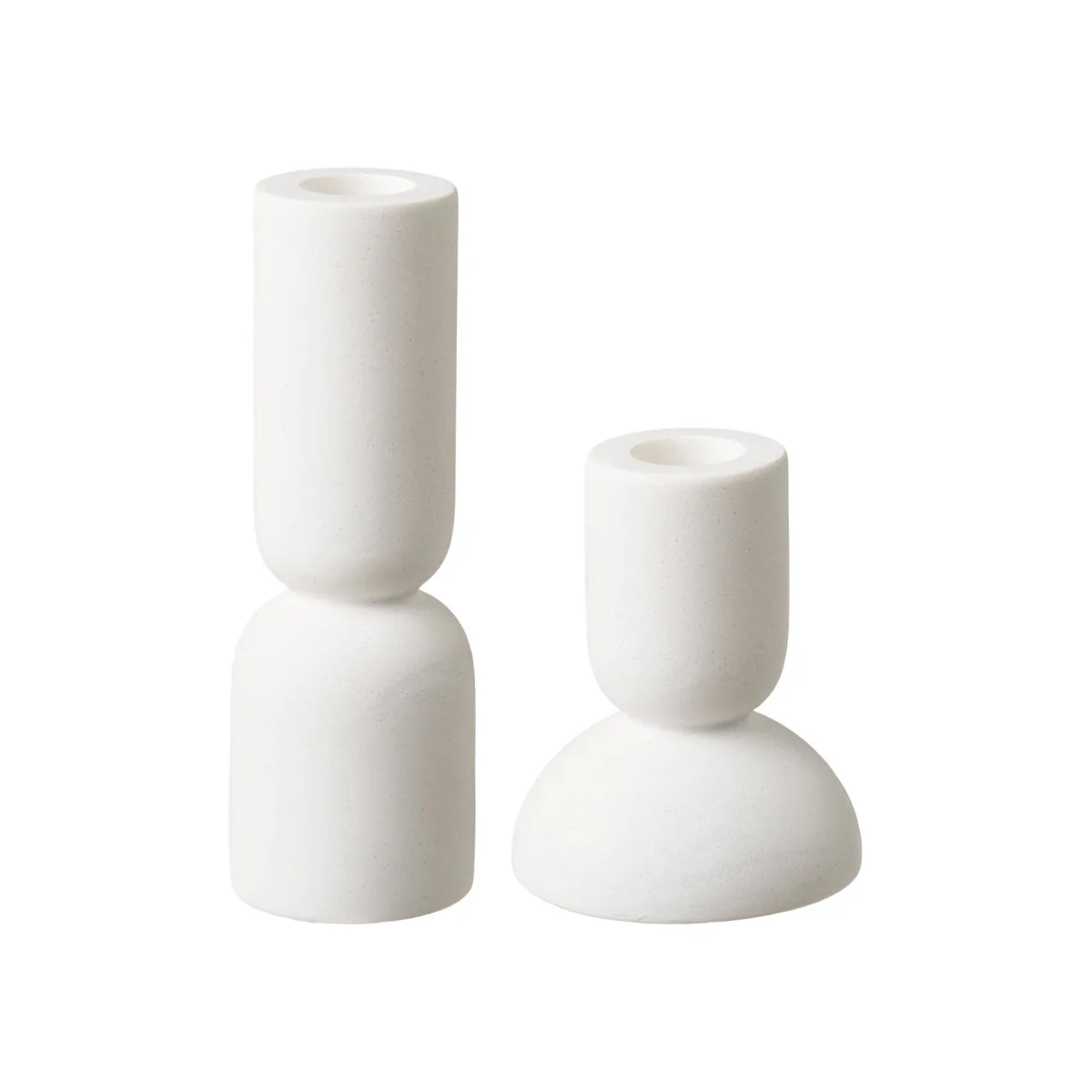 2-pk Lysestakeholder hvit - Image 2