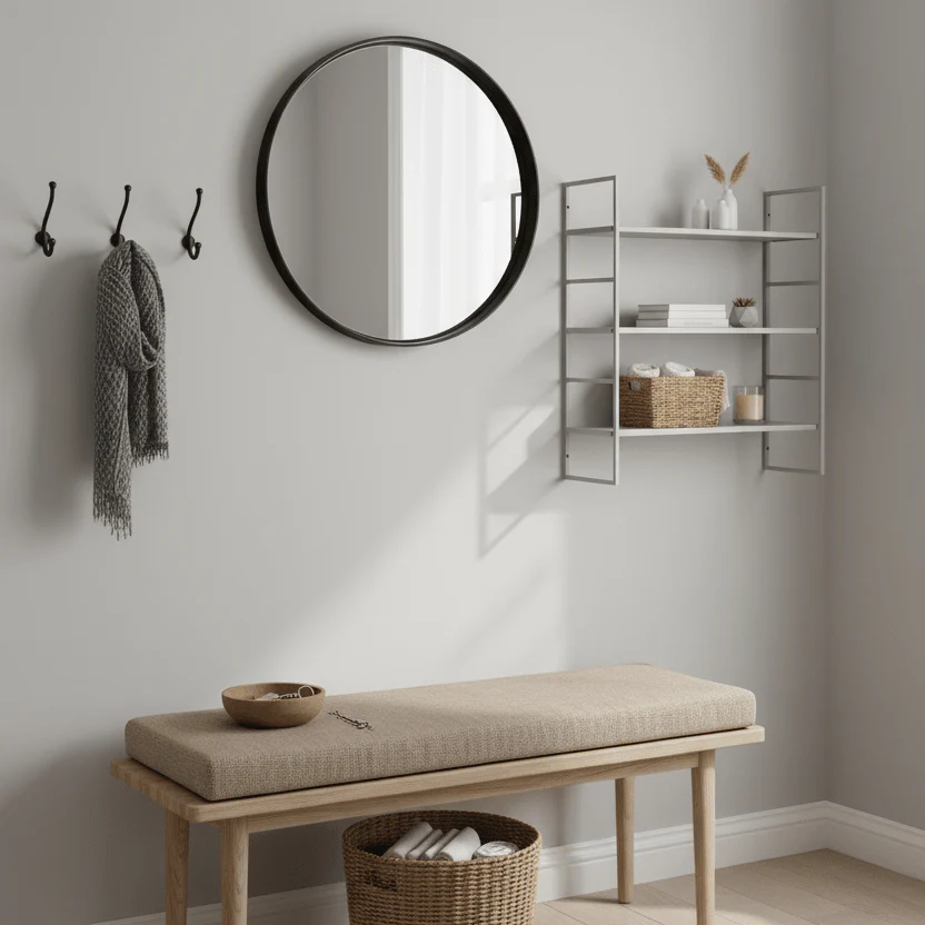 Beja hyller stål kjølig grå 48 x 17 x 55 cm - Image 4