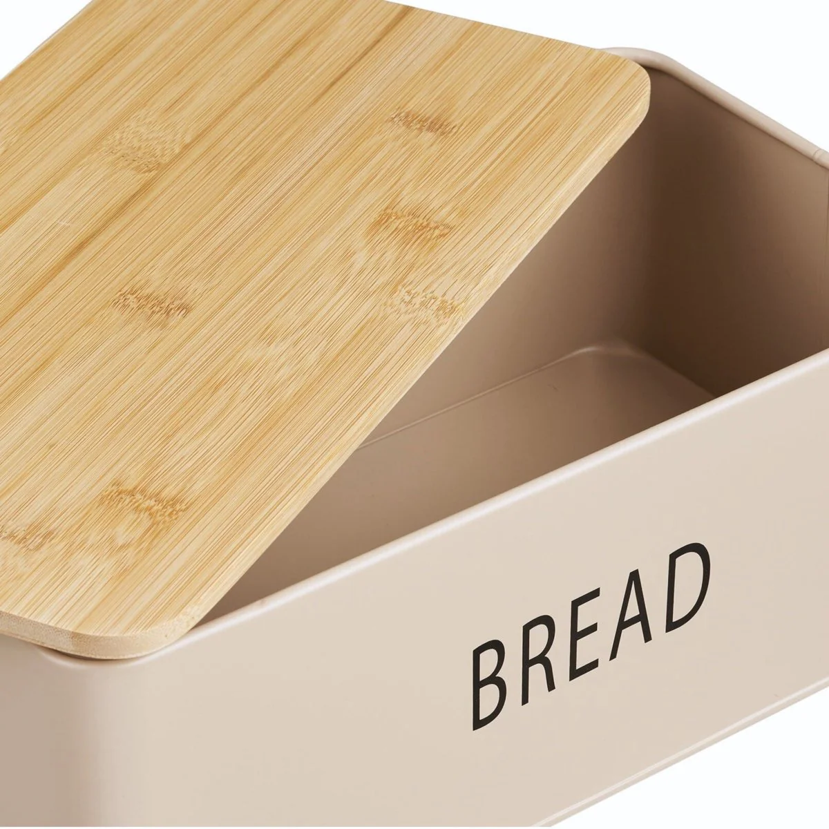 4-pk oppbevaringsbokser til kjøkken, beige - Image 4