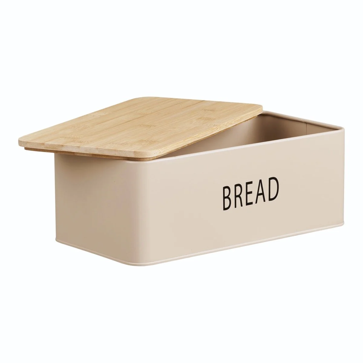 4-pk oppbevaringsbokser til kjøkken, beige - Image 7