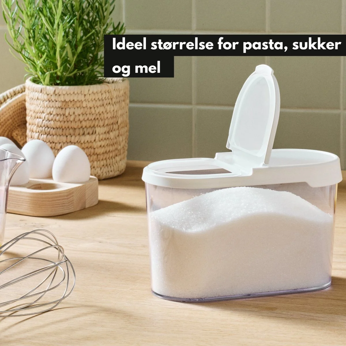 4-pk SmartStore Flip oppbevaringsboks med lokk - Image 5