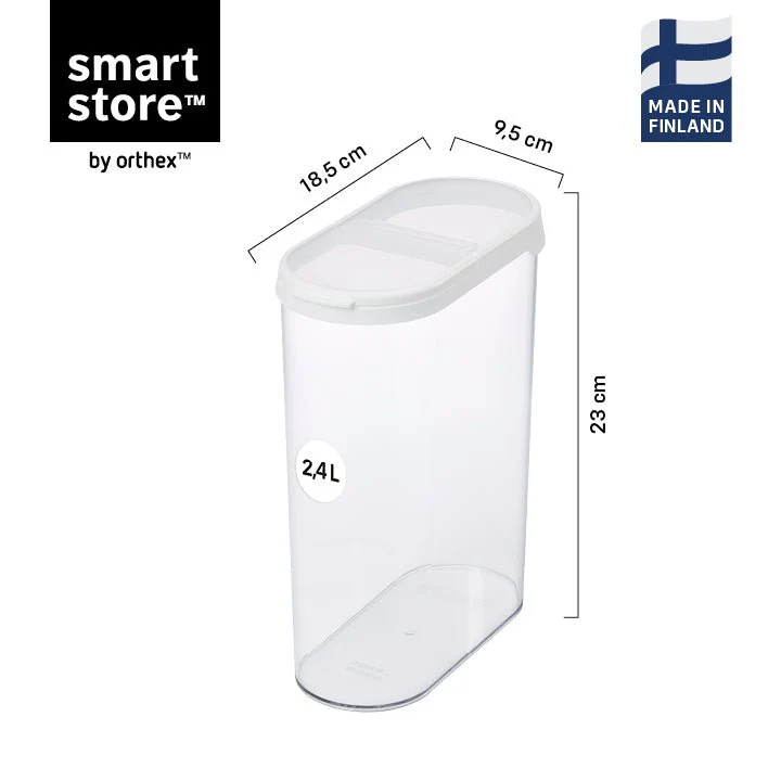 4-pk SmartStore Flip oppbevaringsboks med lokk - Image 6