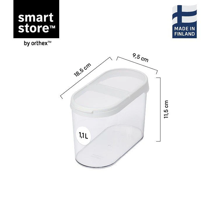4-pk SmartStore Flip oppbevaringsboks med lokk - Image 7