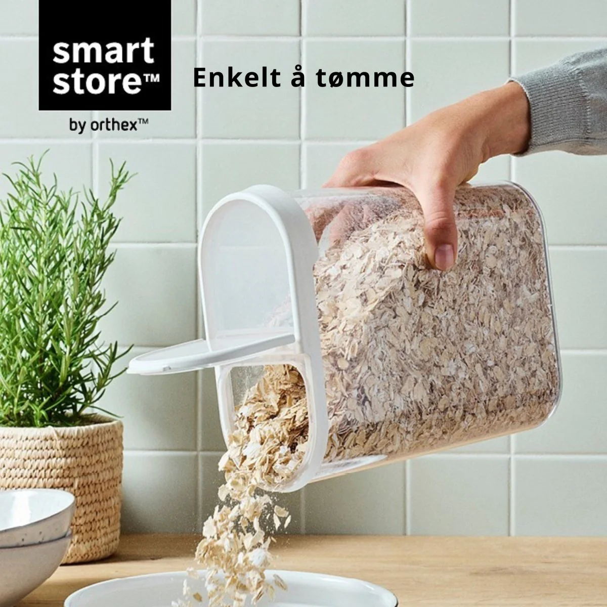 4-pk SmartStore Flip oppbevaringsboks med lokk - Image 8