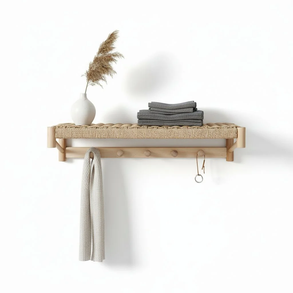 Abano hylle naturflett natur 78 x 31 cm - Image 8