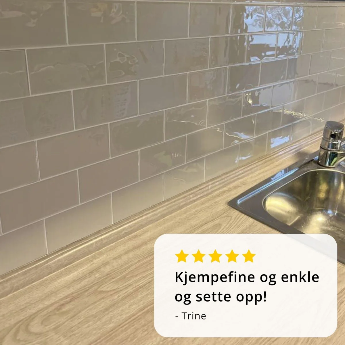 10-pk Ada Subway selvklebende veggfliser - Image 3