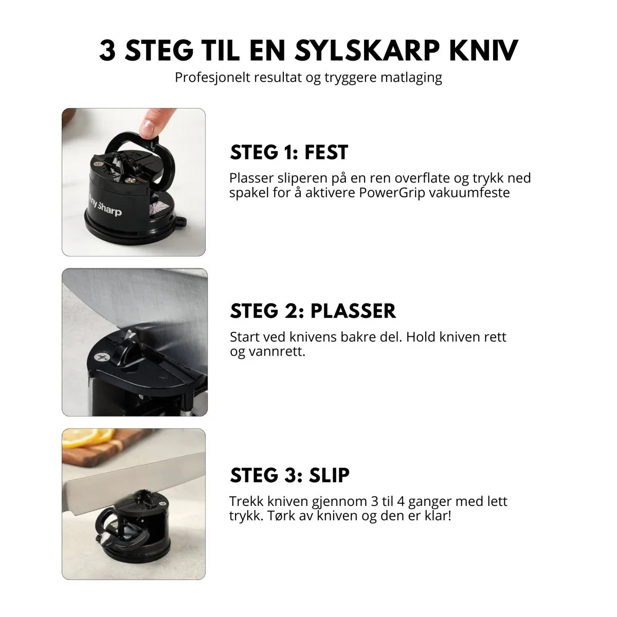 AnySharp classic knivsliper - Image 6