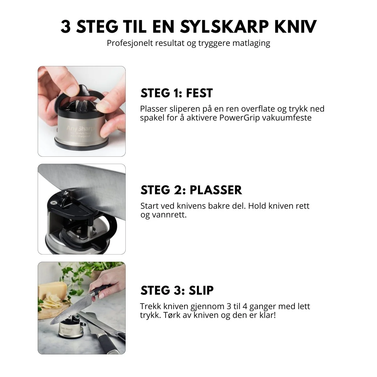 AnySharp Pro knivsliper - Image 7