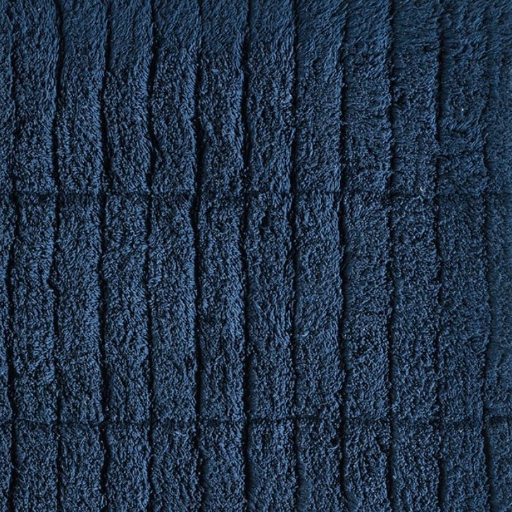 Badematte Tiles mørkeblå 80 x 50 cm - Image 2