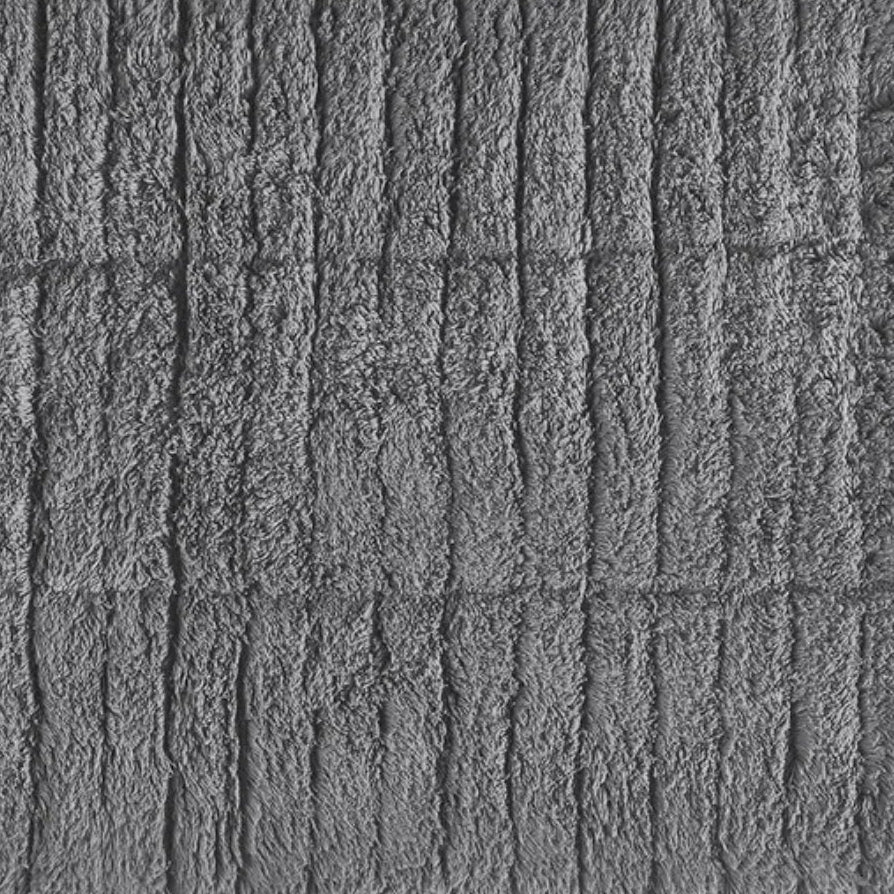 Badematte Tiles grå 80 x 50 cm - Image 5