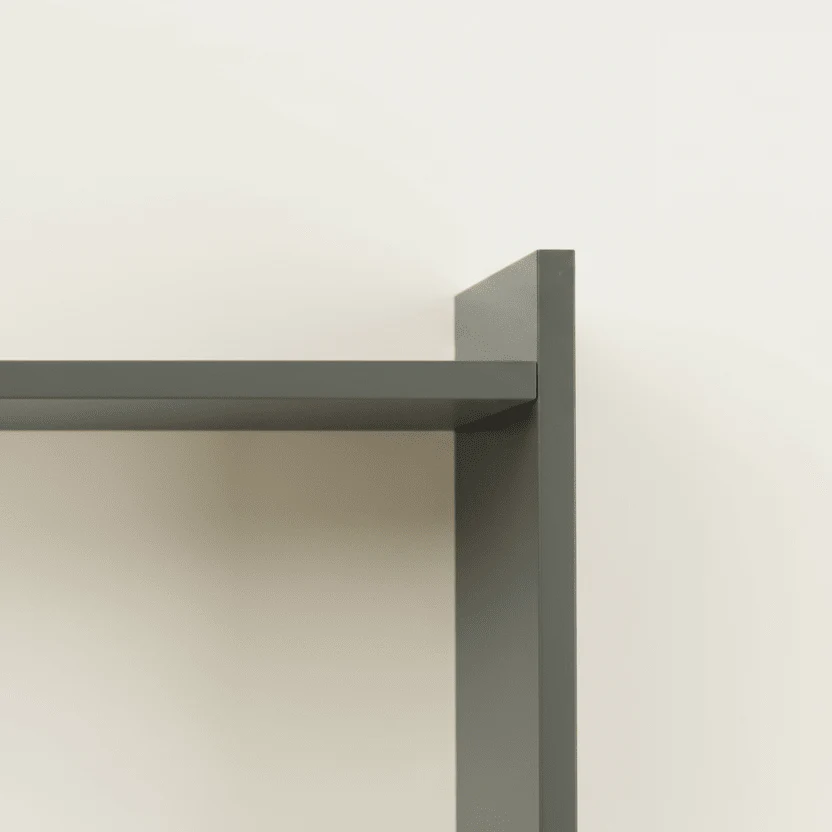 Bamberg vegghylle grønn 50 x 14,5 x 35 cm - Image 2