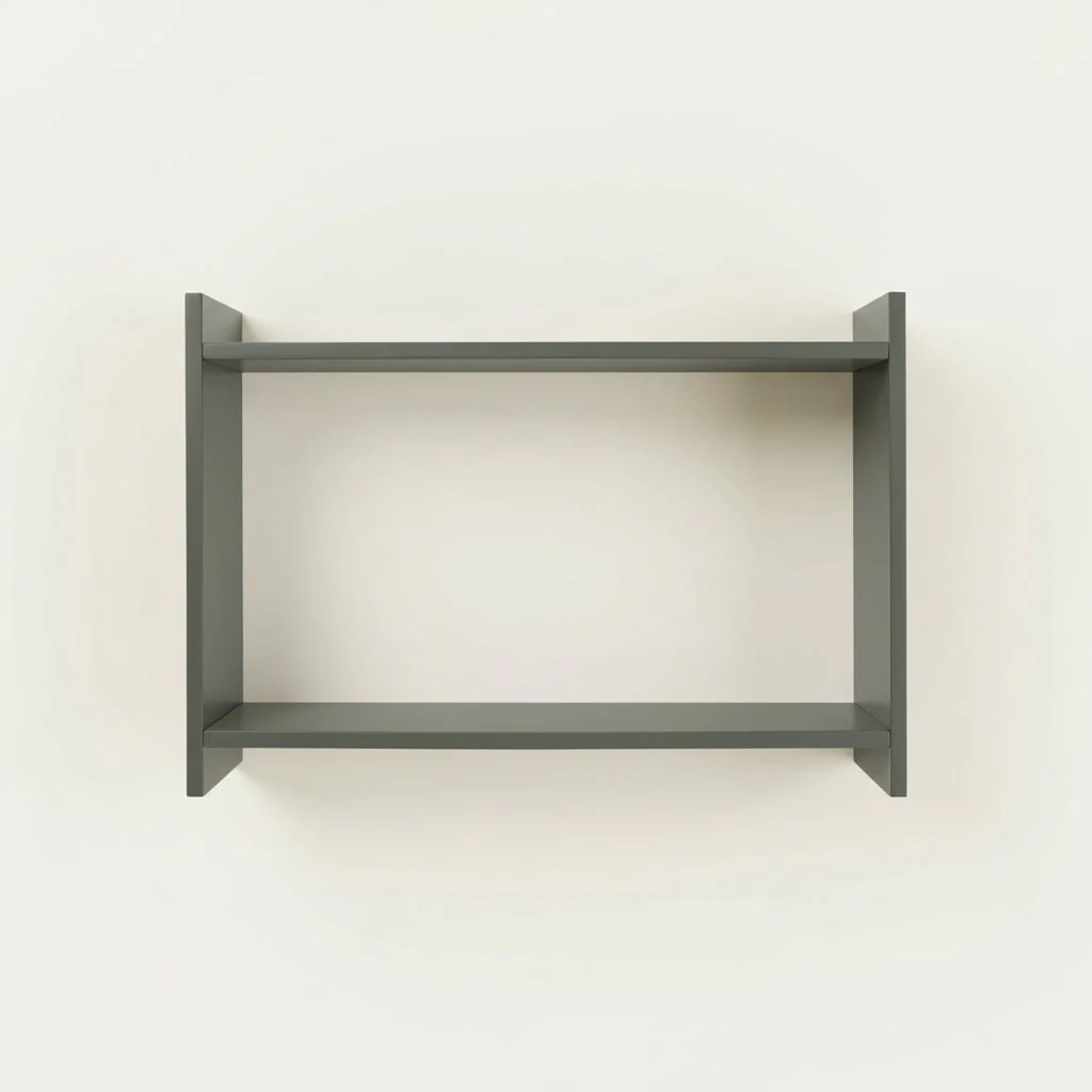 Bamberg vegghylle grønn 50 x 14,5 x 35 cm - Image 8