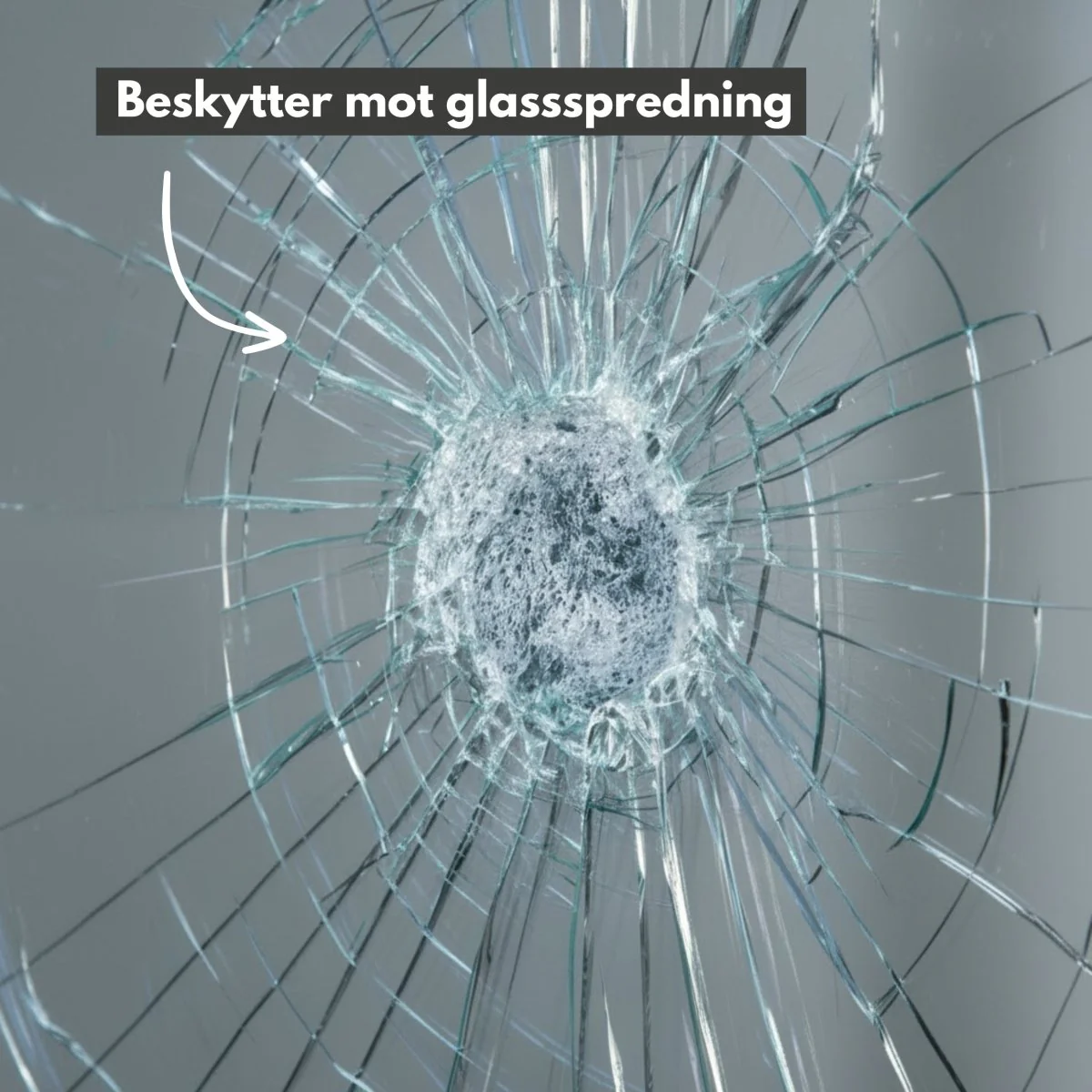 Sikkerhetsfolie transparent for glass og speil - Image 6