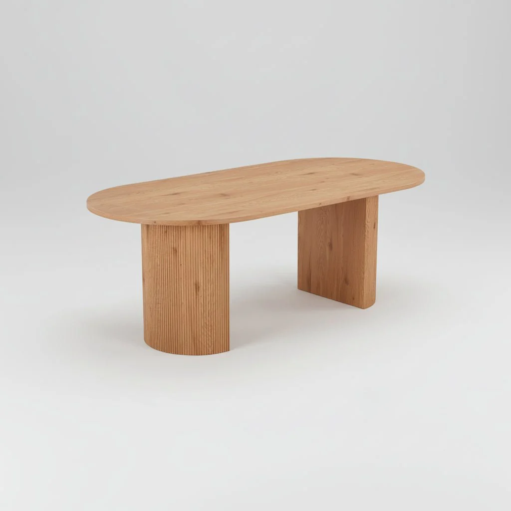 Boavista spisebord natur 210 cm - Image 3