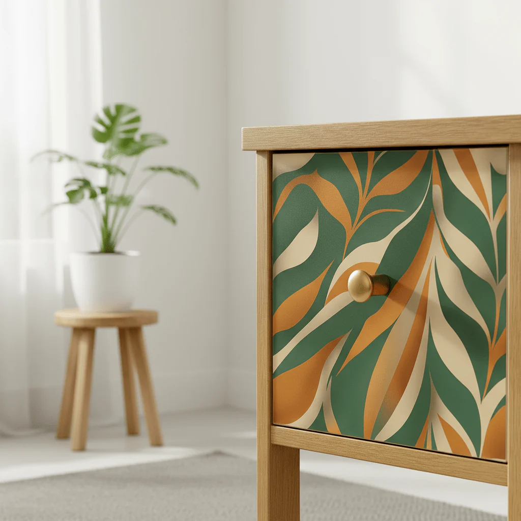 Boho leaves kontaktplast - Image 5
