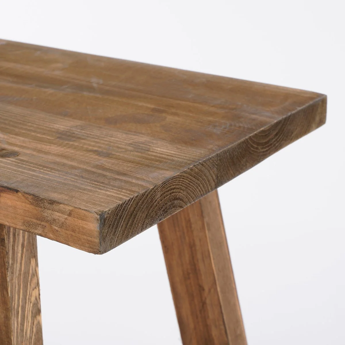 Bold benk liten i tre natur 80 cm - Image 2