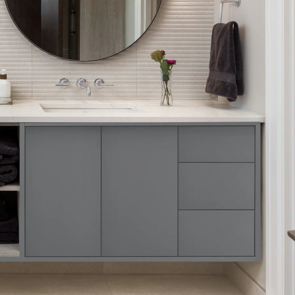 Vareprøve: Charcoal grey supermatt kontaktplast - Image 4