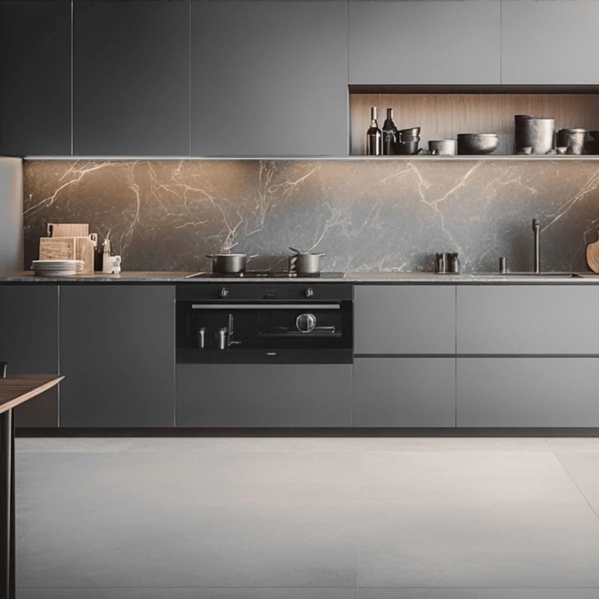 Vareprøve: Charcoal grey supermatt kontaktplast - Image 2