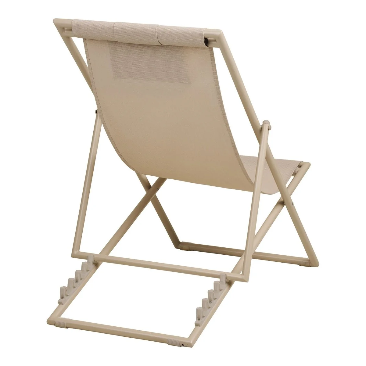 Curtis strandstol, tekstil taupe - Image 6