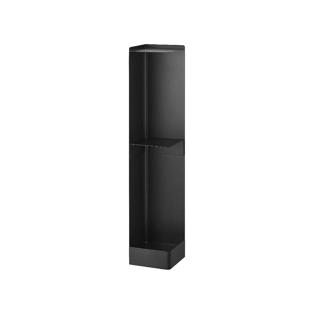 Diskré toalettpapirholder med hjul sort 80,5 cm - Image 10