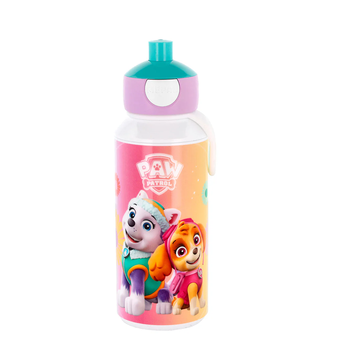 Paw Patrol rosa Pop Up Drikkeflaske 400 ml