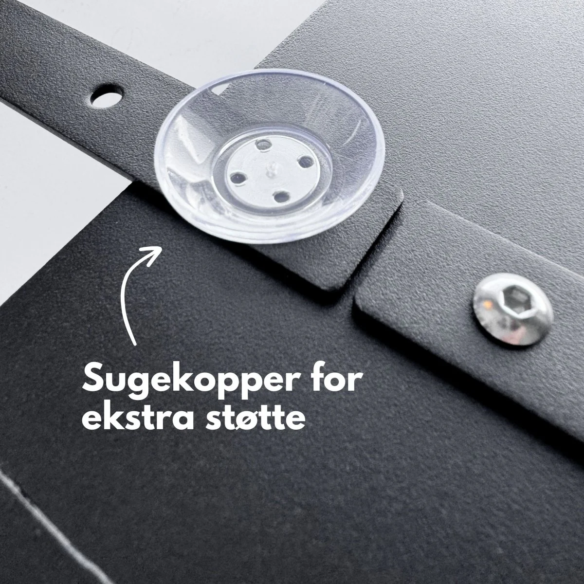 Dusjhylle, sort metall - Image 4