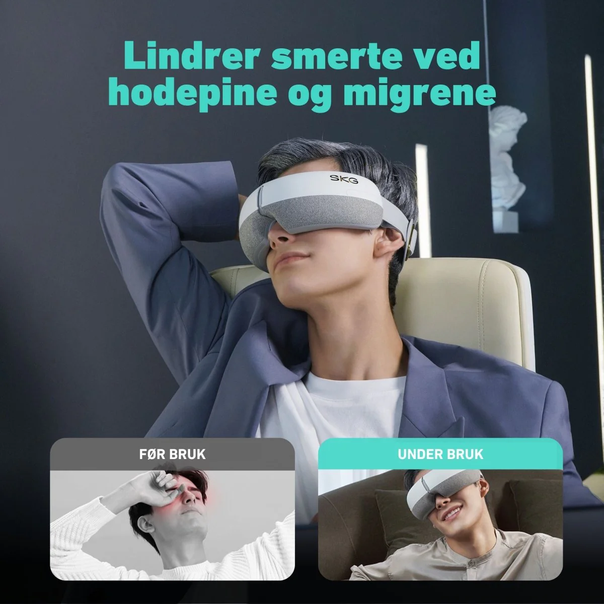 Massasjemaske for hodepine - Image 2
