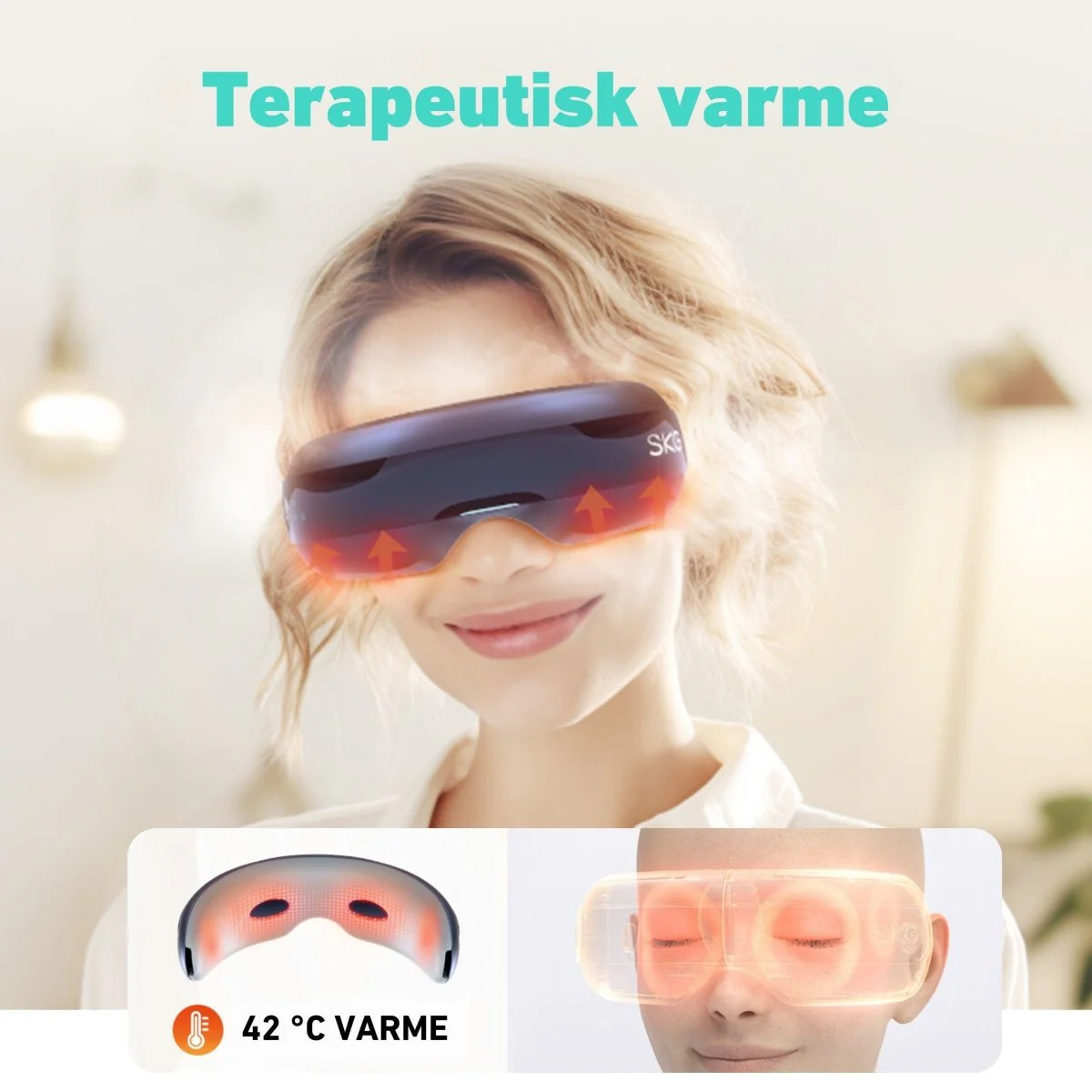 Massasjemaske for øyetretthet E3 Pro - Image 3