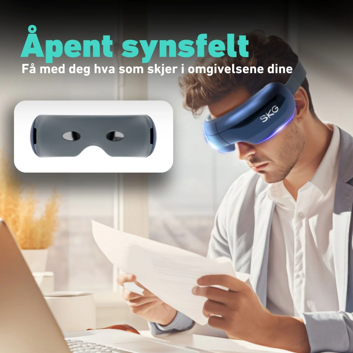 Massasjemaske for øyetretthet E3 Pro - Image 4