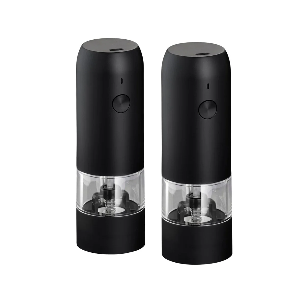 2-pk Elektrisk krydderkvern sort - Image 2
