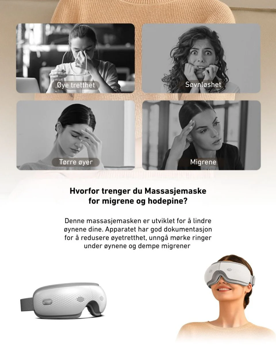 Massasjemaske for migrene og hodepine - Image 3