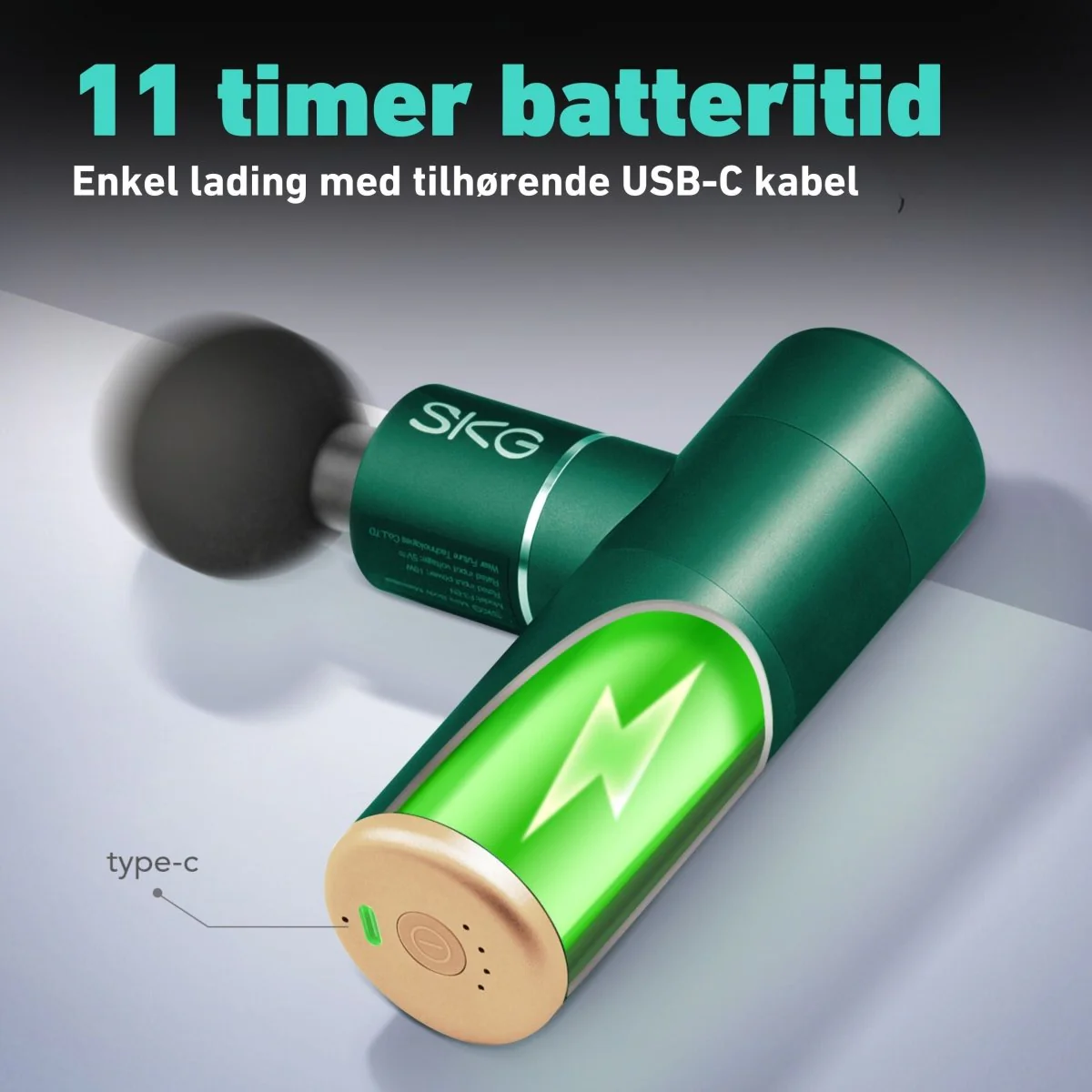 Massasjepistol F3 grønn - Image 21
