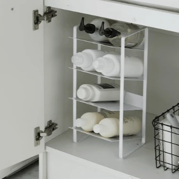 Stativ til flasker hvit - Image 4