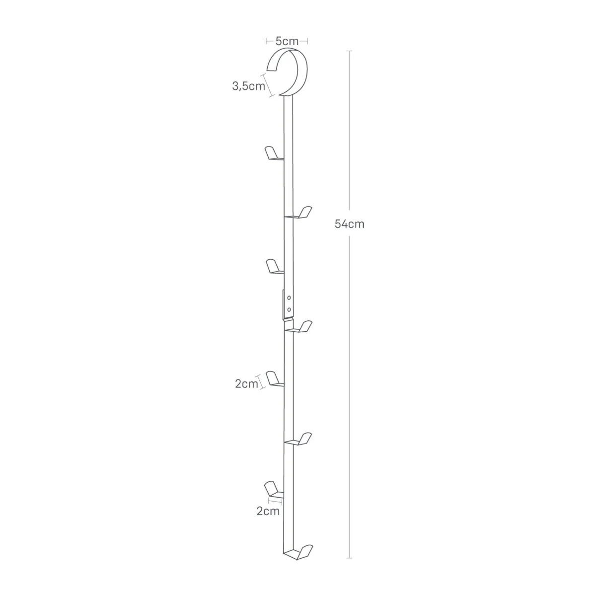 Garderobekrok hvit - Image 2