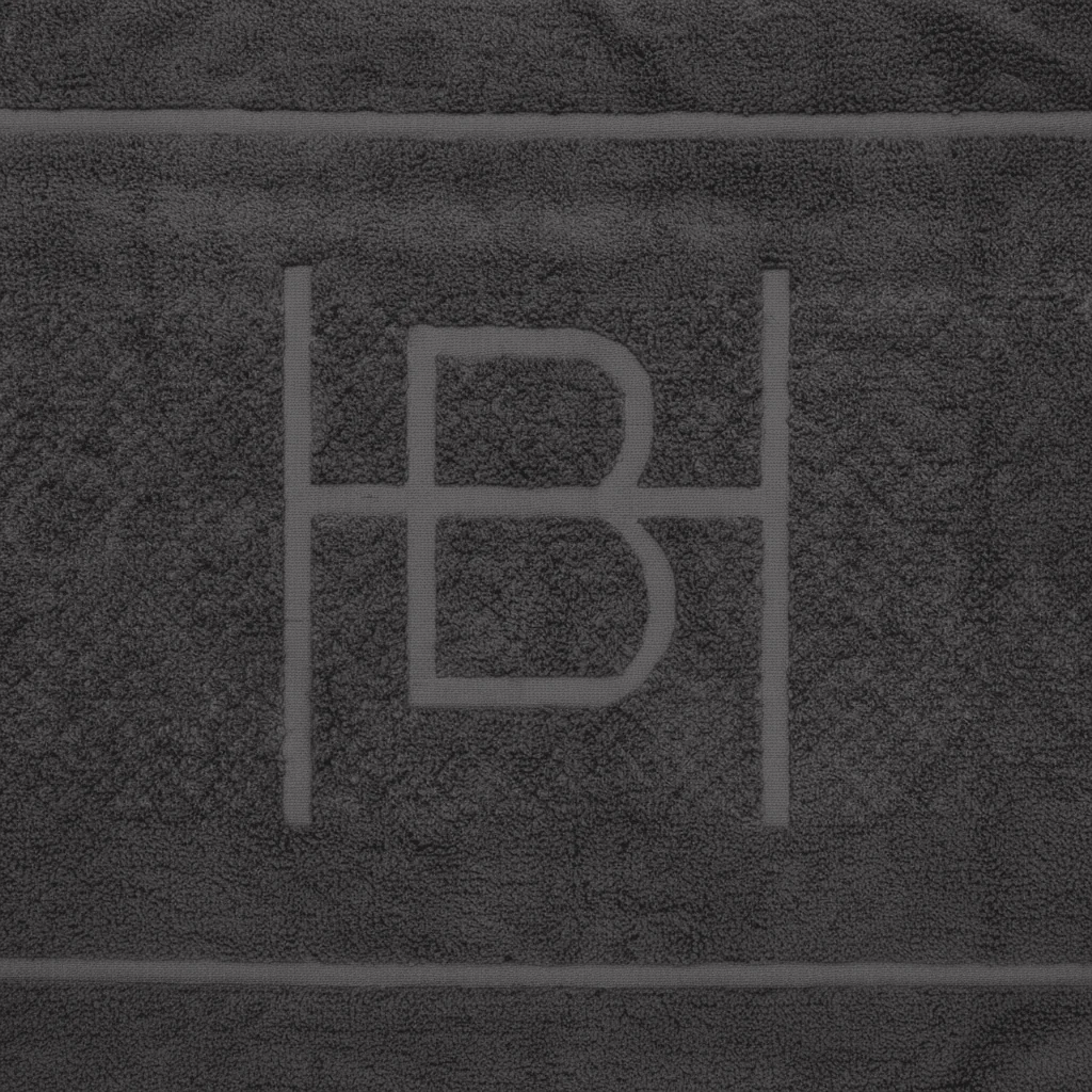 Halvor Bakke Clifton brun/grå badematte 60 x 90 cm - Image 4