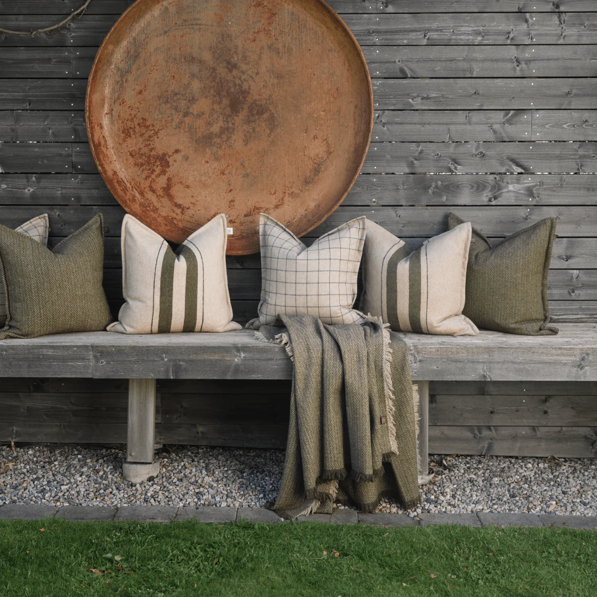 Halvor Bakke Liam putetrekk Beige 50 x 50 cm - Image 7