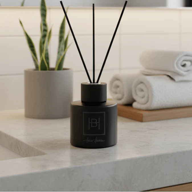 Halvor Bakke Valbonne Duftpinner Sort 180 ml