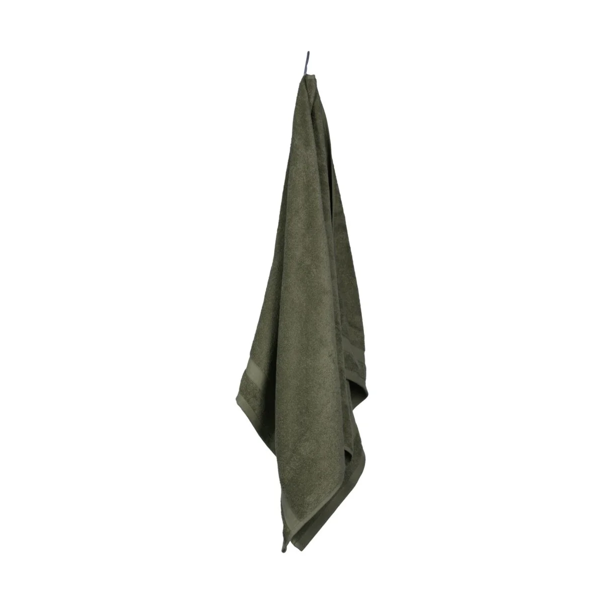 Håndkle bomull olivengrønn 70 x 140 cm - Image 3