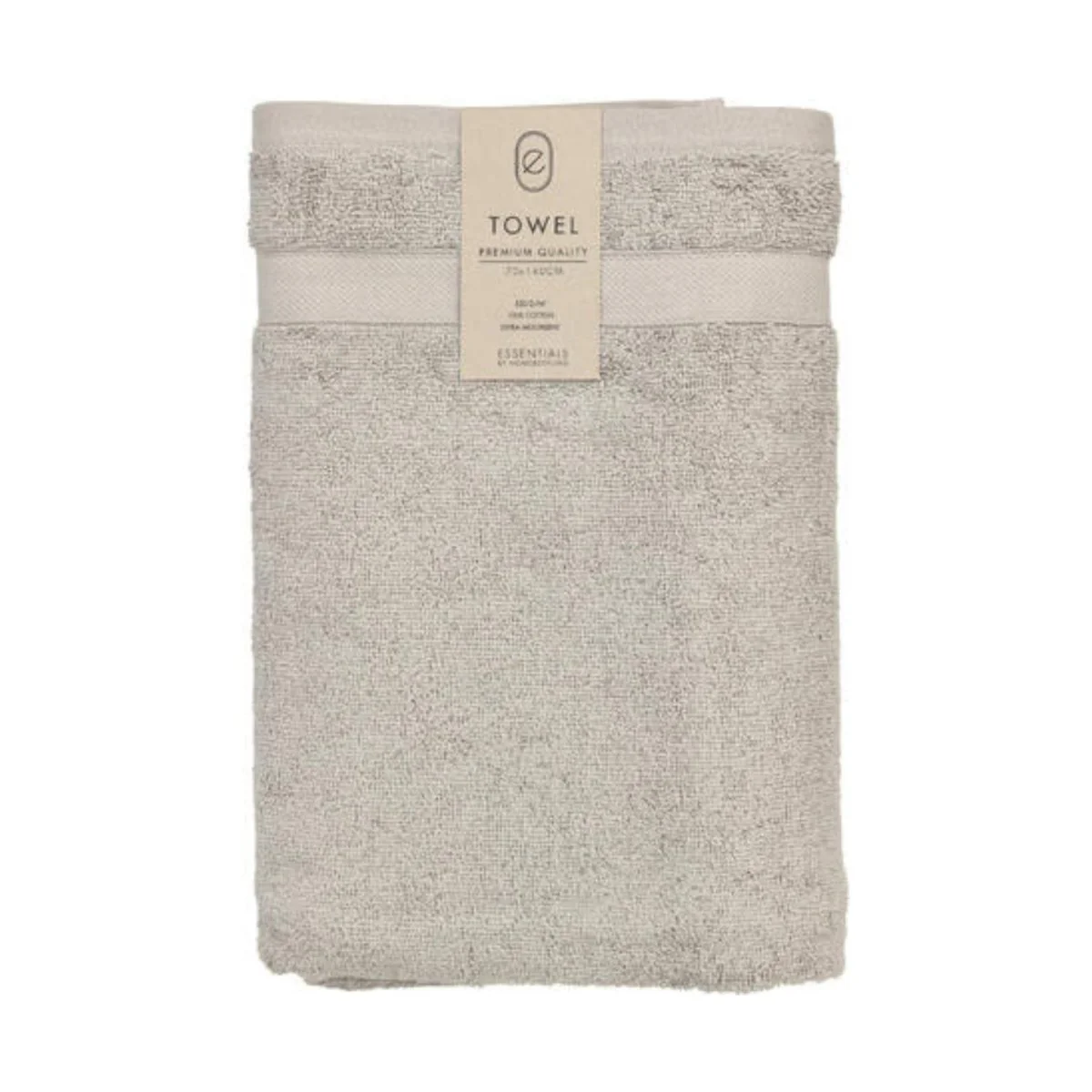 Håndkle bomull sand 70 x 140 cm