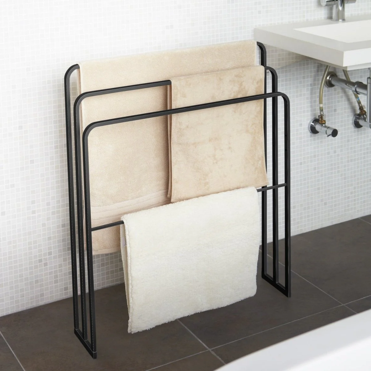 Håndkleholder sort - Image 3