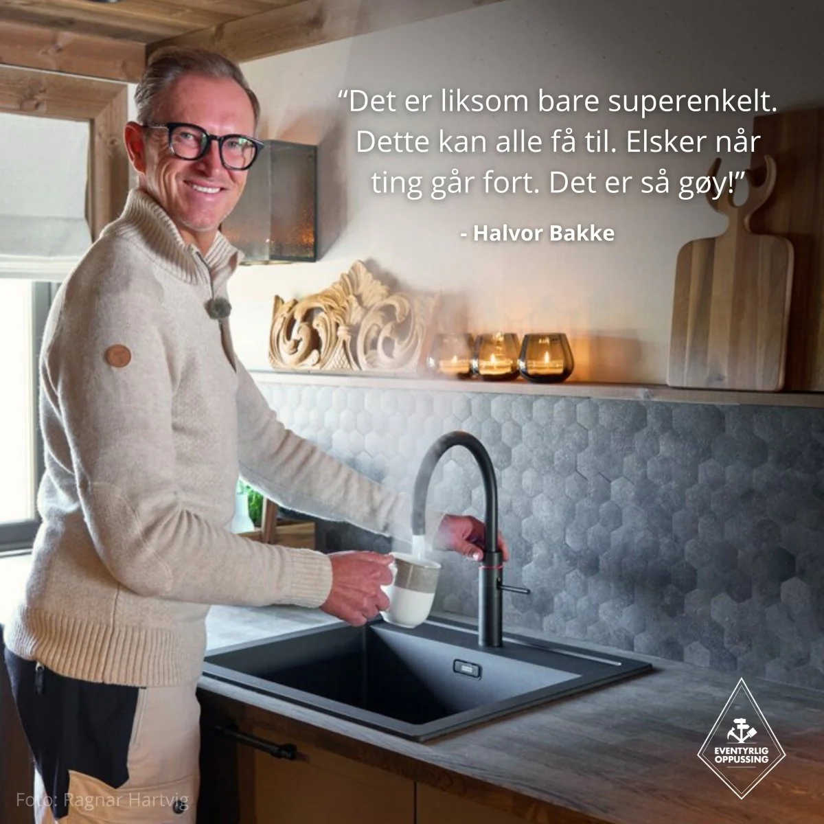 10-pk Hexagon mørkegrå betong selvklebende veggfliser