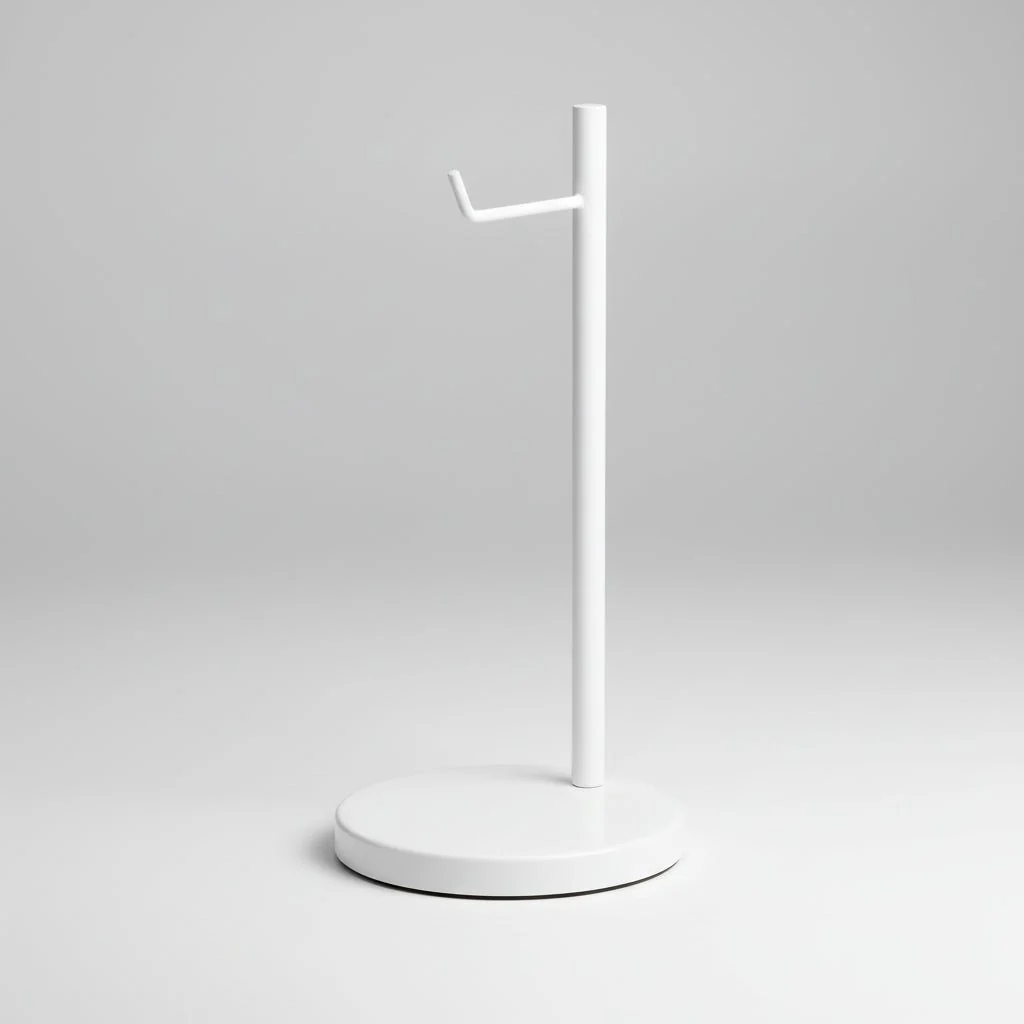 Stativ til hodetelefon hvit - Image 3