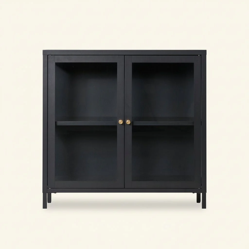 Dalby skap sort 80 x 80 cm