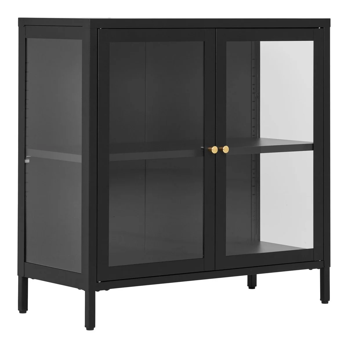 Dalby skap sort 80 x 80 cm - Image 3